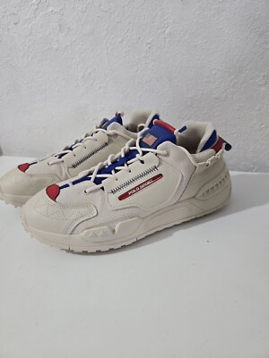 Polo Ralph Lauren Sport PS200 Beige Low Top Shoe Sneakers Men's Size 10.5
