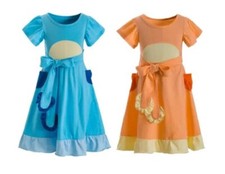 Cartoon DogGirls Children's Cartoon Outfit Dress Great for Birthday Holiday's