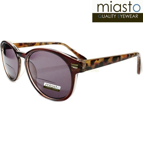 LECTOR BIFOCAL MIASTO RETRO PREPPY REDONDO OJO DE CERRADURA LECTURA GAFAS/SOMBRAS DE SOL - Imagen 25 de 25