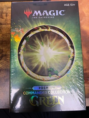 【未開封】MTG COMMANDER COLLECTION GREEN 通常版 Commander Collection Green Premium Foil MTG Magic The