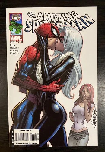Amazing Spider-Man #606 Marvel November 2009 J. Scott Campbell | Black Cat NM