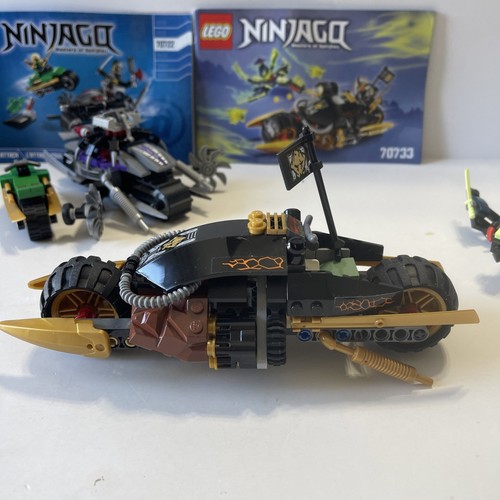 LEGO Ninjago 70733 Blaster Bike & 70722 Attacco Overborg con Manuale No Minifigures - Foto 16 di 24