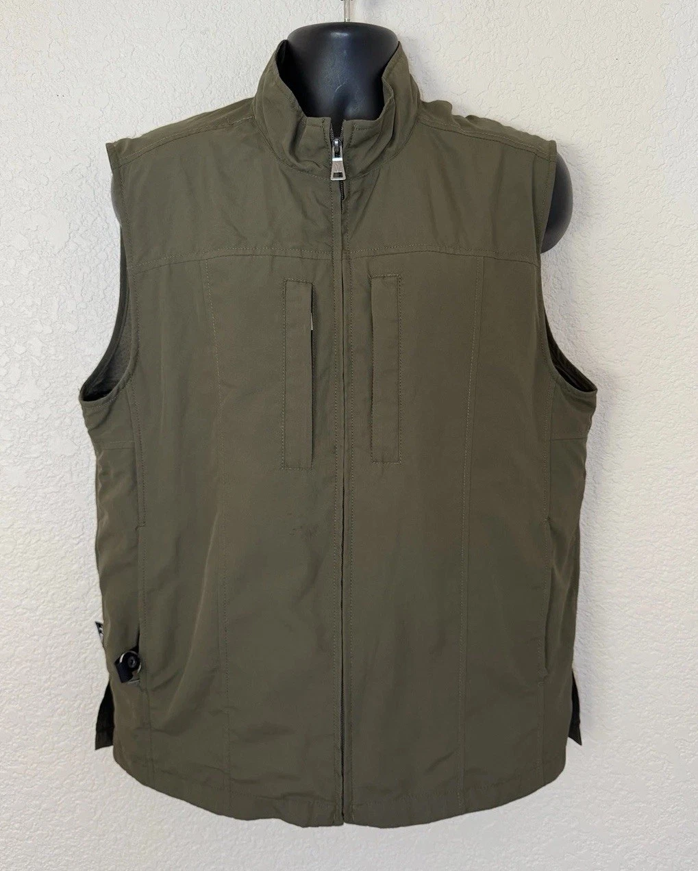 SCOTTeVEST RFID Travel Vest Olive Green Mens Large Utility Tec Full Zip *Flaw*
Opens in a new window