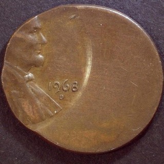 (( ERROR )) 1970 D Off Center Memorial Penny (( FULL DATE )) COINS 0803 05