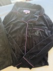 Juicy Couture Black Velour Sleepwear Set Size L — photo 2