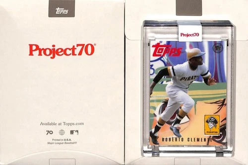 2021 TOPPS PROJECT 70 #570 1997 ROBERTO CLEMENTE -PITTSBURGH PIRATES- TOY TOKYO