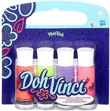 Hasbro DohVinci Konstruktionsspielzeug Nachfüllkartuschen Kartuschen 4er Set