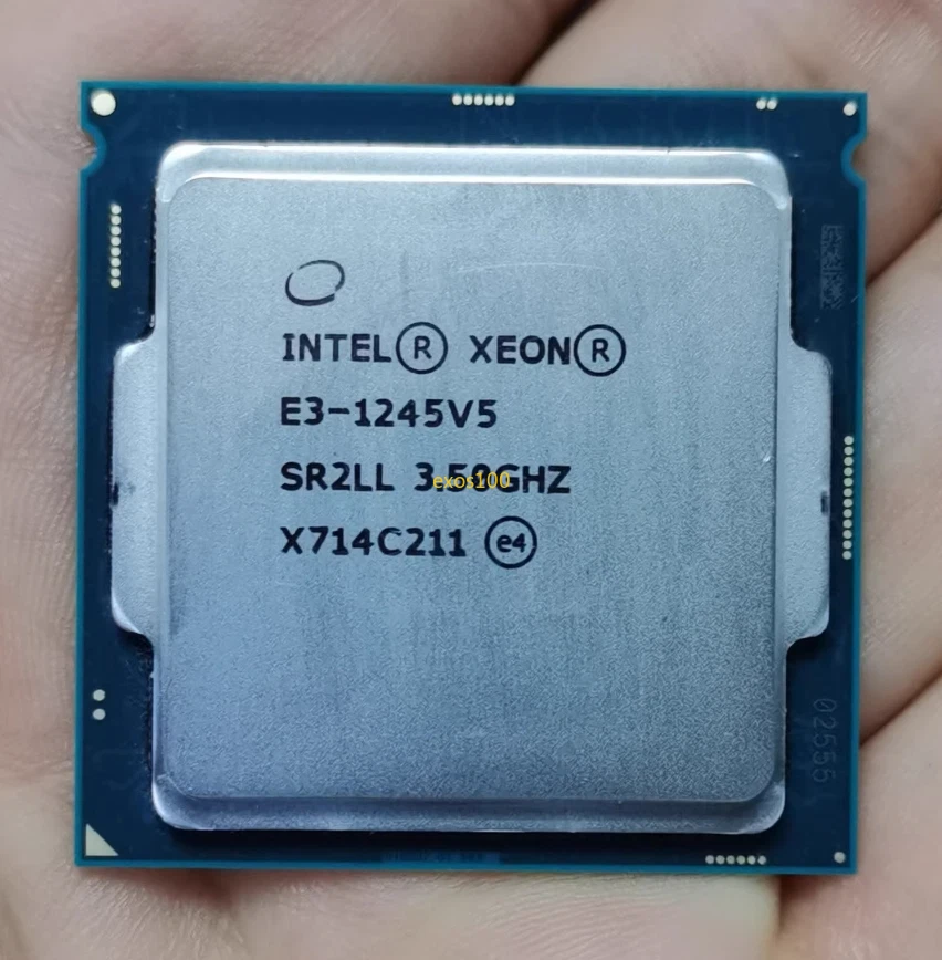Intel Xeon E3-1245 V5 Processor Model Computer Processors (CPUs
