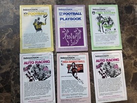 45 (90 individual) sets Authentic Intellivision overlays +15 single +20 manuals