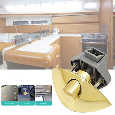 Caravans Marine Cabinet Lock with Simple Push Button Operation for Travel Safety