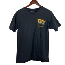 In N Out Size Medium Black 70th Anniversary Graphic Tee Shirt Collectors Burger