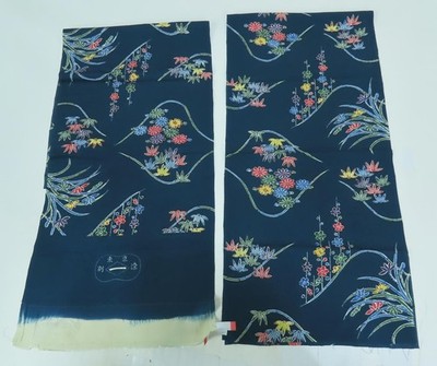 Boro Japanese Old Cloth Japan Vintage Hama Chirimen Bingata Kimono Scraps