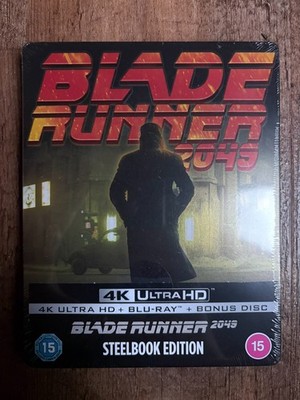 Blade Runner 2049 w. Steelbook (4K UHD + Blu-ray, UK Import, Region Free) *NEW*