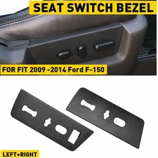 Fits 2009-2014 Ford F-150 Driver Passenger Seat Switch Bezel Housing Replacement