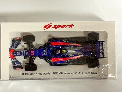 Spark 1/43 Toro Rosso Honda STR13 P.Gasly Monaco GP 2018 KID BOX