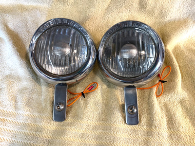 LUCAS 4FT LAMPS PAIR FORD CONSUL ZEPHYR ZODIAC ANGLIA REFURBISHED