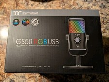 Thermaltake MCMTBK-01 GS50 RGB USB Pro-Grade Condenser NEW in Box 