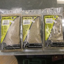 # 22 TALUS WOODLAND SCENICS (ROCK DEBRIS)  1 Brown Extra Coarse 2 Brown Medium