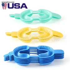 Dental Disposable Fluoride Foam Trays Materials Dual Arch Trays For Gel or Foam