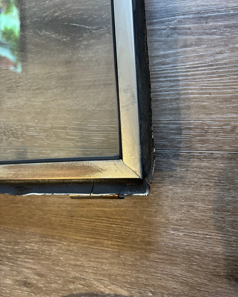 Porsche 356A DR side 1/4 Window w Hinges 1956 1957 1958 1959 1960 1961 1962 1963 Foto 4 de 4