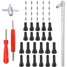 Tire Valve Stem Puller and Installer Tool Kit for Cars, Trucks  Includes 10Pcs