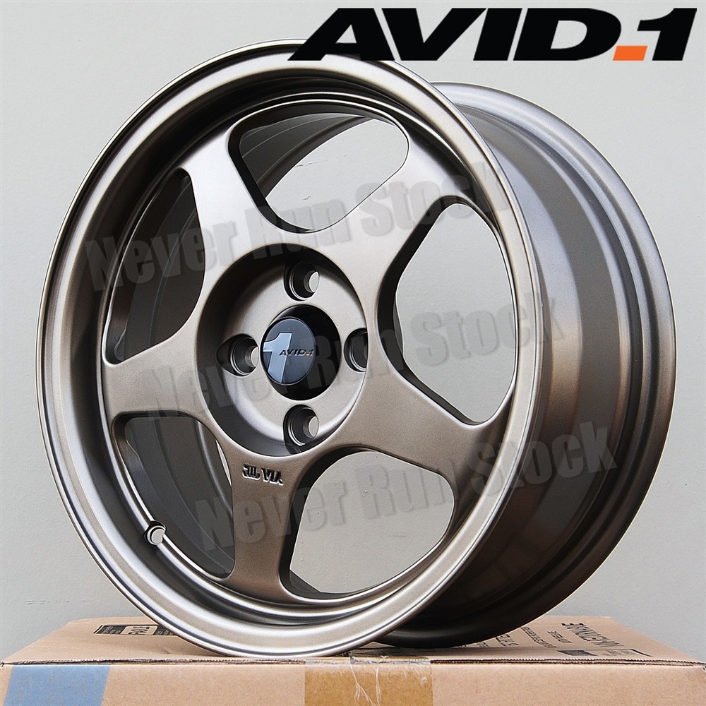 AVID.1 AV-08 15x6.5 4x100 +35 OFFSET 5 SPOKES BRONZE SPORT 4