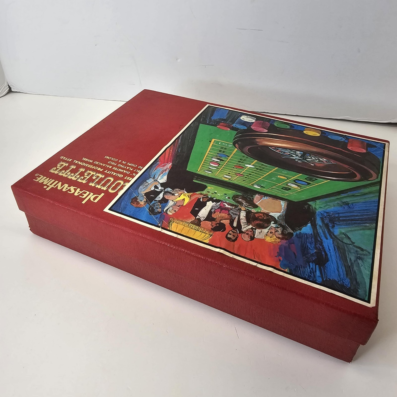 Vintage Pleasantime Roulette Set By Pacific Game Co. Complete Free Shipping