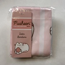 Pusheen Box Dessert Collection Satin Bandana Pink Limited Edition Summer 2025