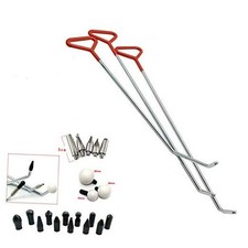 Paintless Dent Repair Tools 6 Pieces of Dent Removal Rods with Awl Head 
