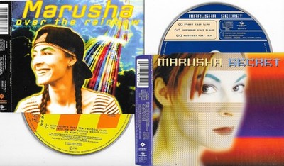 2 x MARUSHA - secret  + over the rainbow  - CD s