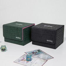 Premium Deck Box 130+ Karten &ndash; Kunstleder, Magnetverschluss, kompakt & edel
