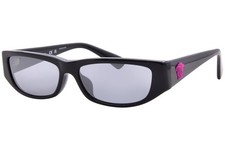 Versace VK4002U GB1/6G Sunglasses Youth Kids Girl's Black/Grey/Black Mirror 50mm