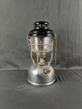 Vintage Tilley Paraffin Pressure Lamp Model #X246A Silver Tone England Untested