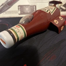 Heinz Ketchup H-57 Burger BLASTER Transforming Bottle Rocket Ship 1986 Used