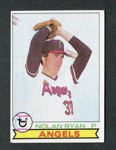 Nolan Ryan California Angels Hall of Fame 1979 Topps MLB Baseball Card #115