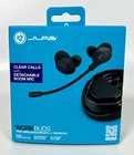 JLab Work Buds In-Ear True Wireless Earbud Headset Detachable Boom Mic