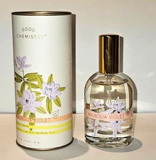 GOOD CHEMISTRY 1.7 Fl Oz Spray Magnolia Violet Eau De Parfum Essential Oils NIB