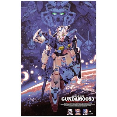 Mobile Suit Gundam 0083 Stardust Memory Anime Mecha Art Poster | eBay