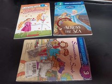 Scholastic 1 ~3. #1 Pinkalicious, #2 Across the sea (Frozen), #3 Sam the Snob.