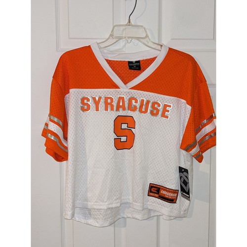 Colosseum Syracuse Orange Trikot Fußball Style Kurzarm Oberteil Größe M Neu mit Etikett - Bild 2 von 10