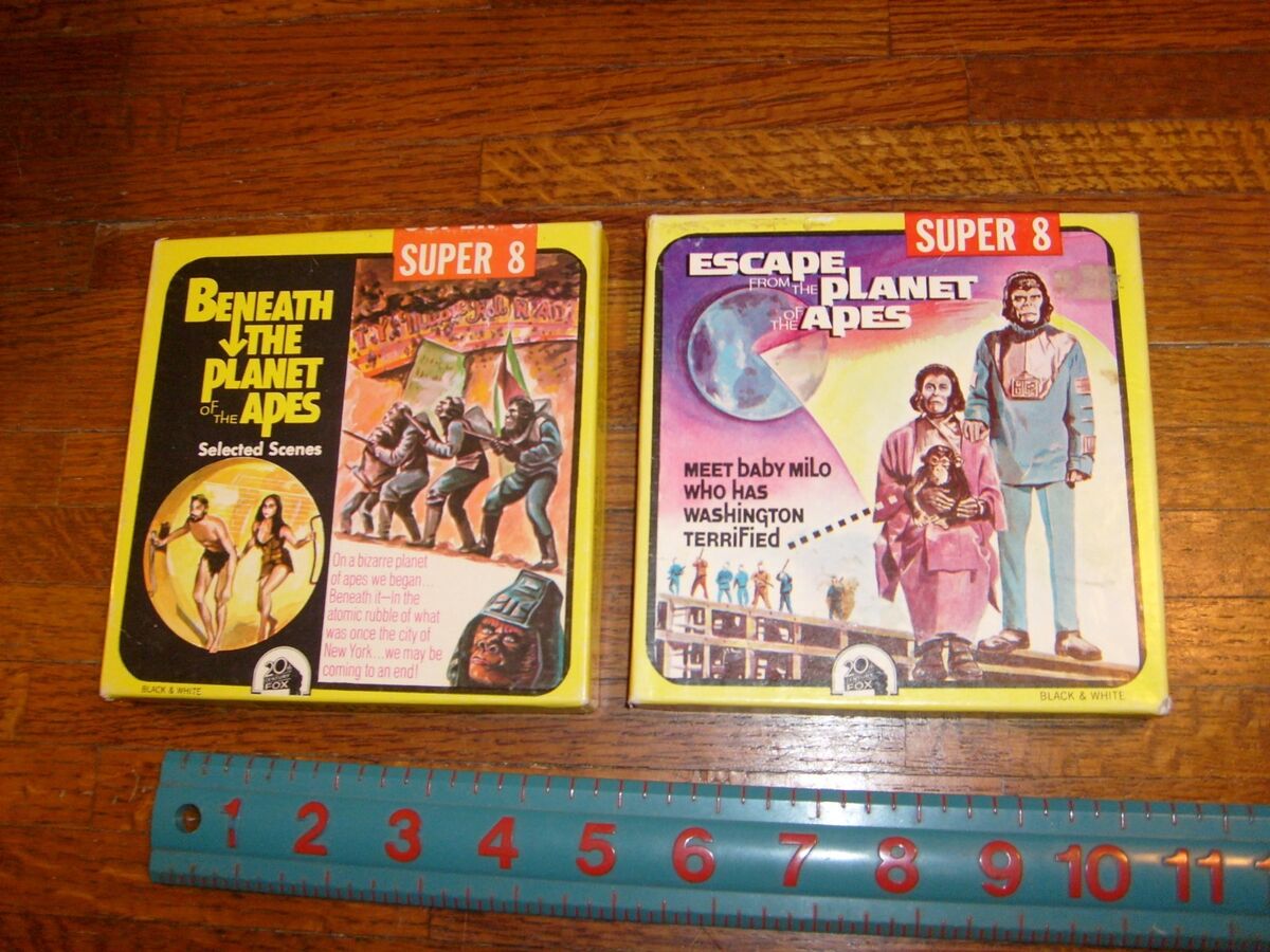 【日本限定モデル】 SUPER Vintage 8 OF PLANET THE.. BENEATH & FOR BATTLE films: 猿の惑星