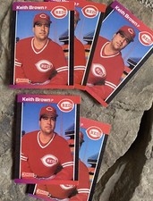 Keith Brown Baseball Cards. Cincinnati Reds