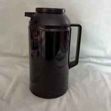 CARAFE HOT COLD One Quart THERMAL PITCHER Tiger Thermos Black Coffee Vacuum