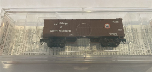 Micro-Trains Nn3 Modelo #15108 Colorado y Northwestern 30' Caja Coche Nn3 ¡Nuevo de Lote Antiguo! | Zustand: New