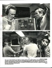 2000 Press Photo Clint Eastwood, Tommy Lee Jones, James Garner in Space Cowboys