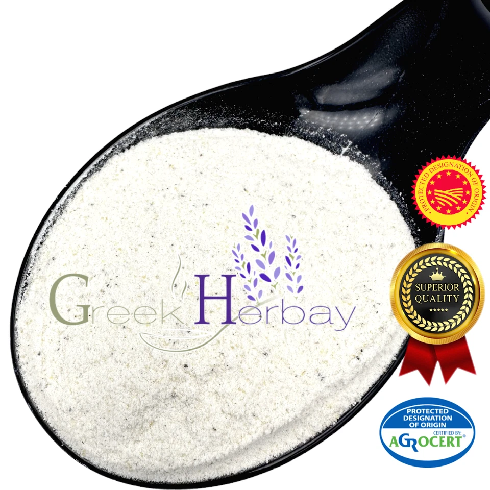 Masilla en polvo molida 100 % pura griega Chios 20 g-400 g Masticha Mastiha Foto 2 de 3