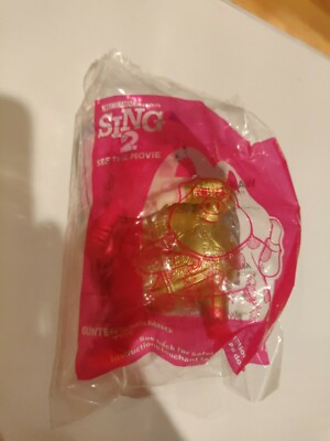 NEW! 2021 McDonald's Canada SING 2 Movie GUNTER MAMBO Canadian Happy Meal Toy