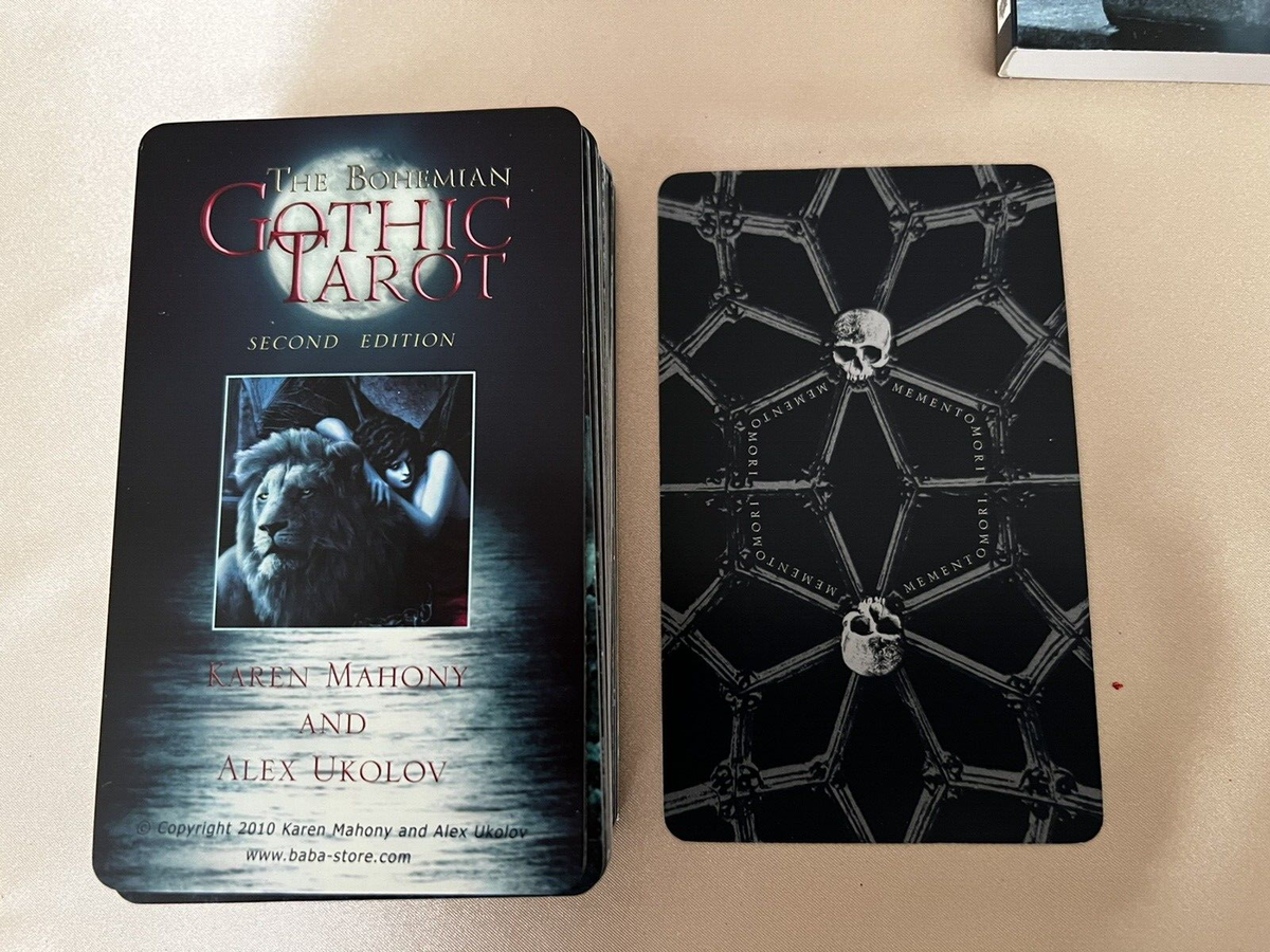 Bohemian Gothic Tarot Deck 1st Edition OUT OF PRINT Bohemian Gothic Tarot Deck 1st Edition OUT OF PRINT