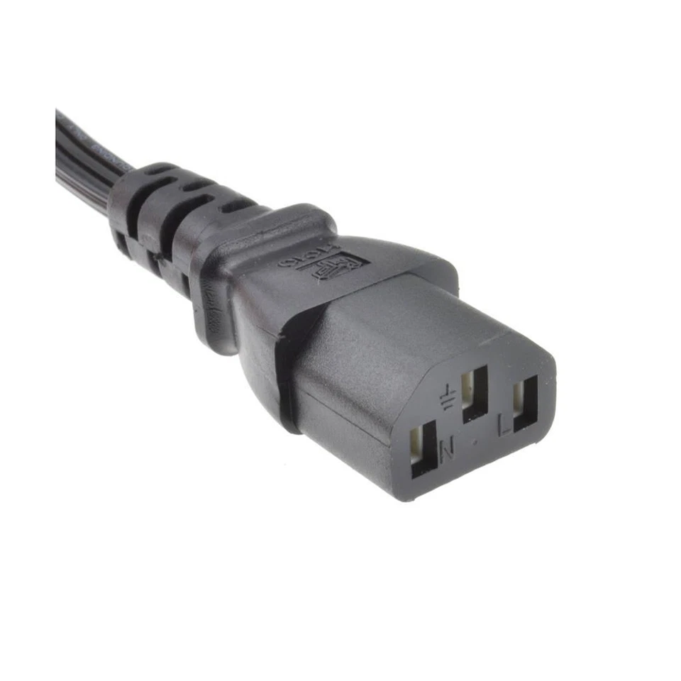 Mixed Lot of 50 US 3-Pin Kettle Mains Cable Power Lead IEC C13 Various Lengths - Image 3 of 4