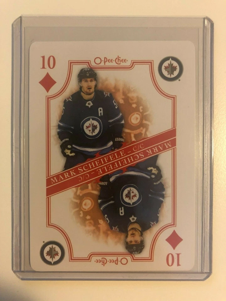 19-20 OPC O-PEE-CHEE #C-31 MARK SCHEIFELE LOT (5) Mini Caramel Wood Border Blank - Image 2 of 2